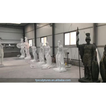 Wholesale resin fiberglass solider statue sculpture